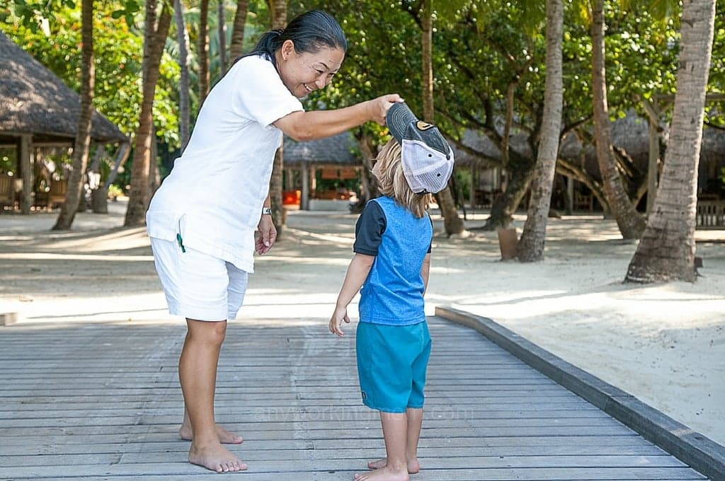 Soneva Fushi Resort mit Kleinkindern