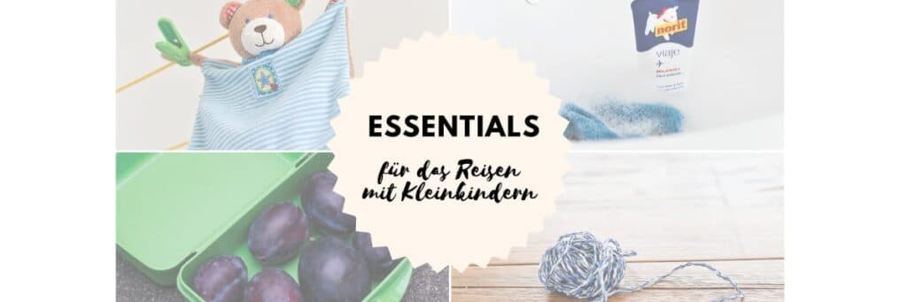 Packen: Essentials für die Familienferien