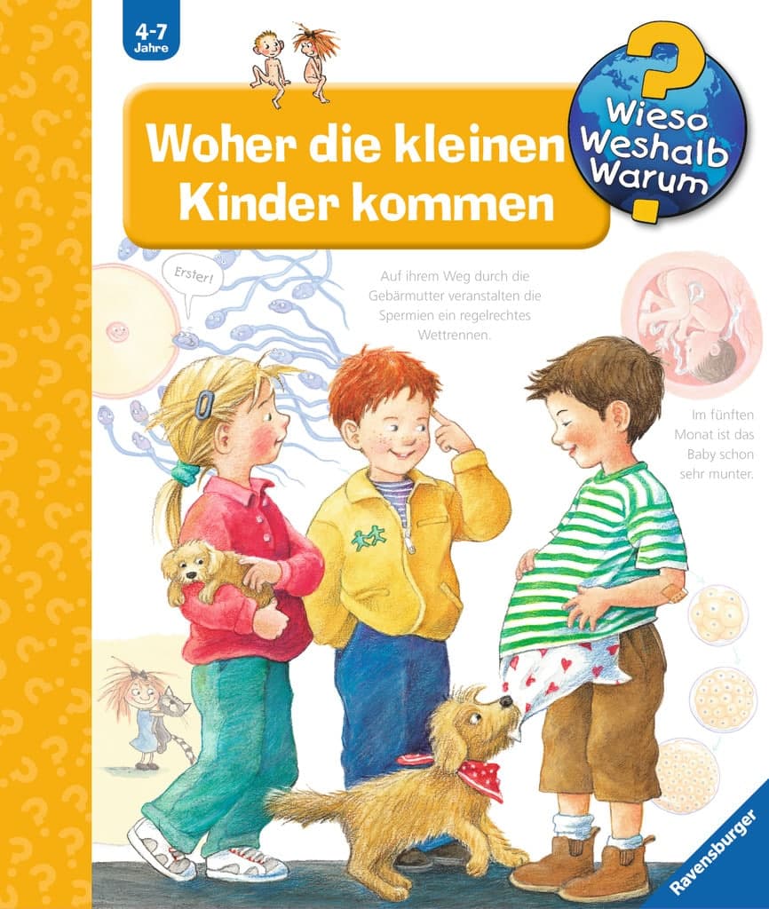Bücher für die Aufklärung - wie kläre ich mein Kind auf? Tipps von Any Working Mom