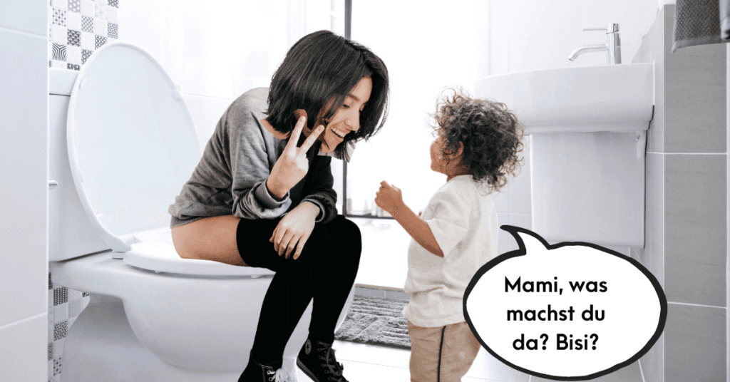Einfach mal auf die Toilette gehen? Gar nicht so einfach, wenn man Kinder hat. - mal ehrlich