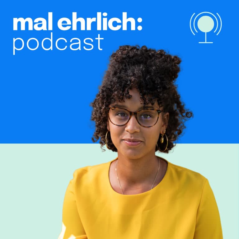 Podcast Episodenlogo mit Anja Glover