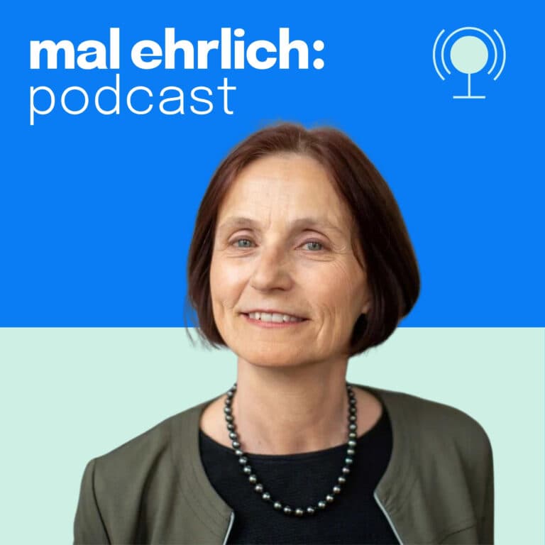 Podcast Episodenlogo mit Dagmar Pauli