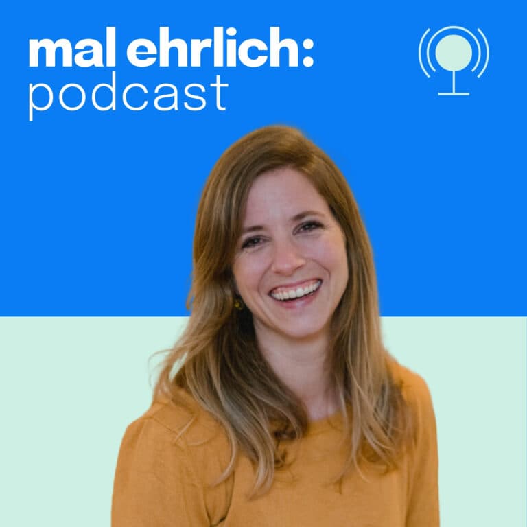 Podcast Episodenlogo mit Janine Berchten