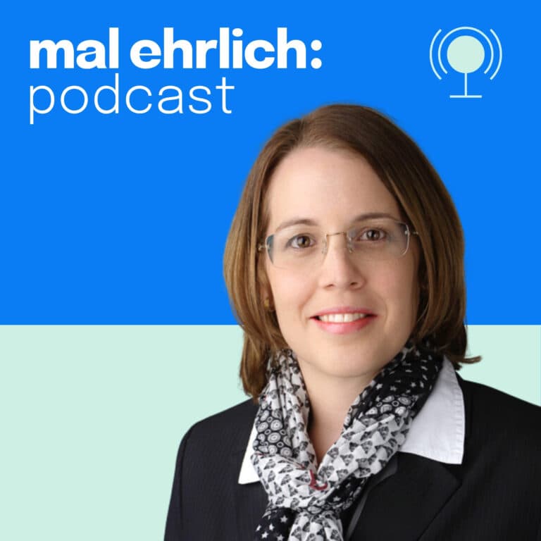 Podcast Episodenlogo mit Marlène Bernardi