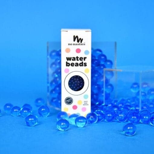 Wasserperlen in verschiedenen Farben