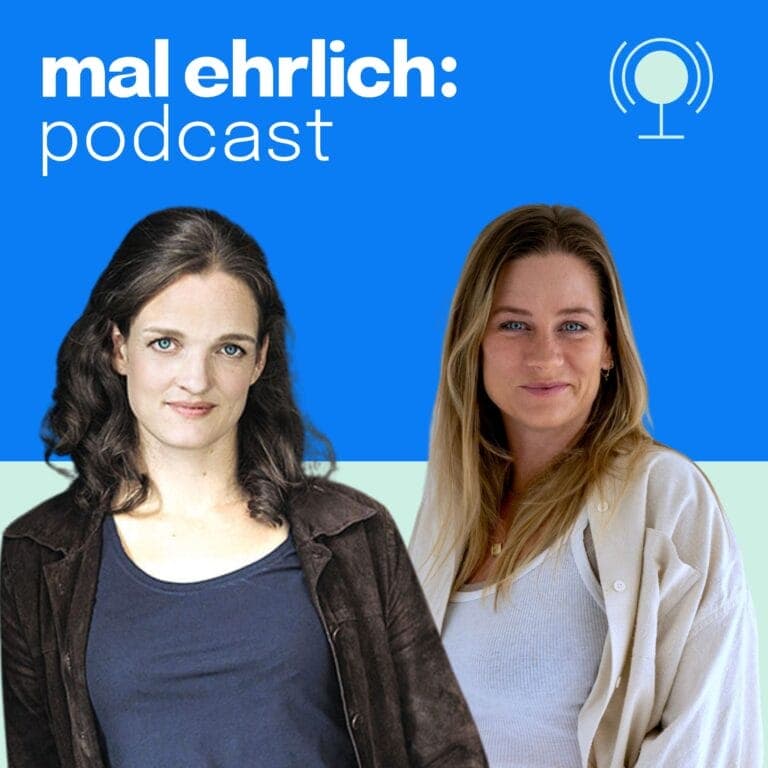 Porträts von Nicola Schmidt und Andrea Jansen auf dem Podcast-Cover