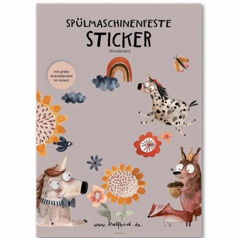 Spülmaschinenfeste Sticker für Trinkflaschen, Kindervelos oder alles, was man personalisieren möchte. Auch ein cooles Geschenk!