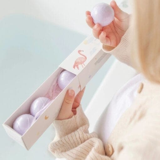 Badebomben mit Lavendel & Magnesium