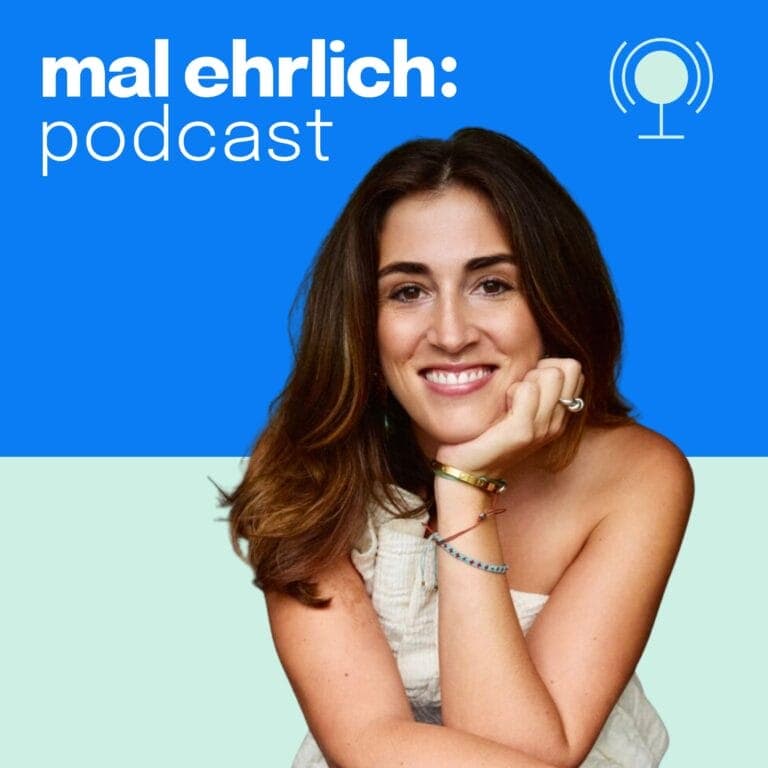 Kerstin Hasse auf dem Podcast-Cover von mal ehrlich