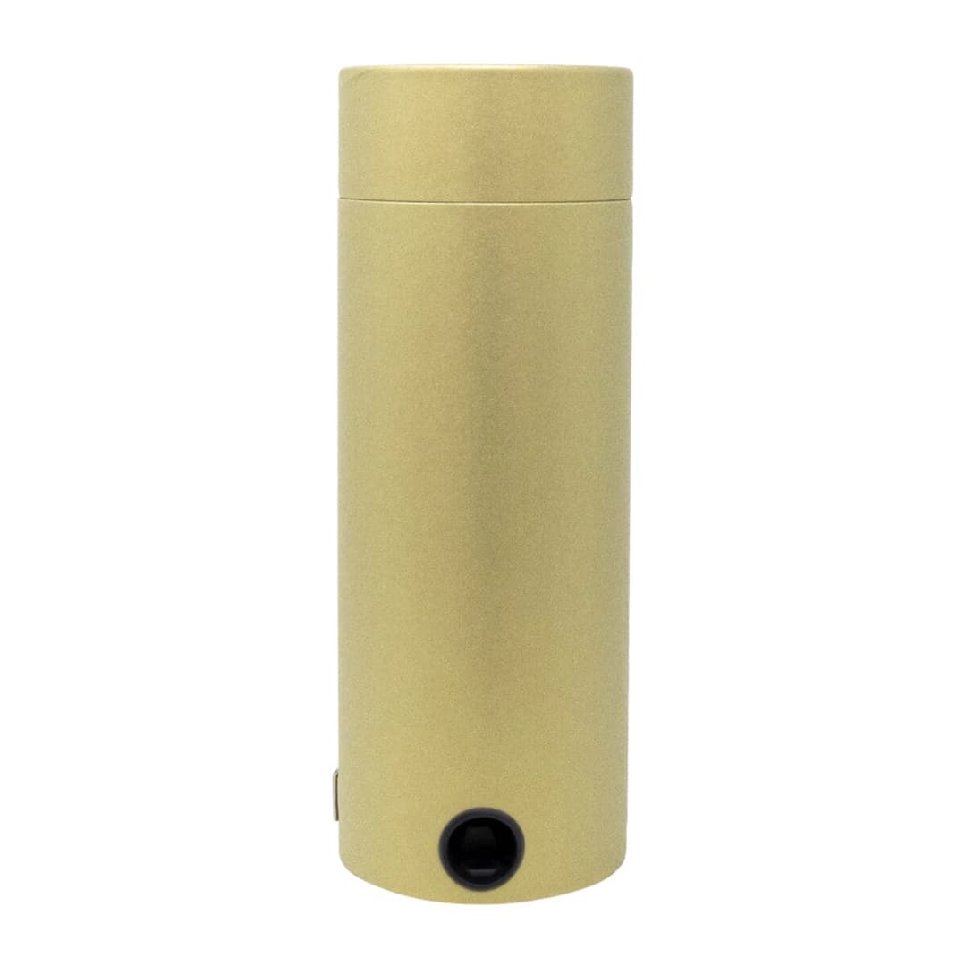 Wiederverwendbare Tischbombe zum Selbstgestalten und Befüllen (max. 250 g). Mechanische Auslösung ohne Feuer. Designed in Switzerland von artoz.