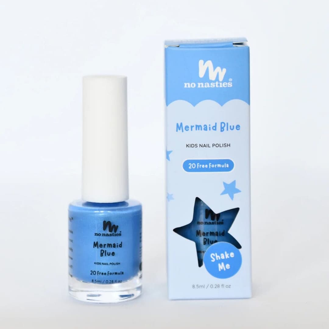 Scratch-Off Nagellack für Kids – Mermaid Blue