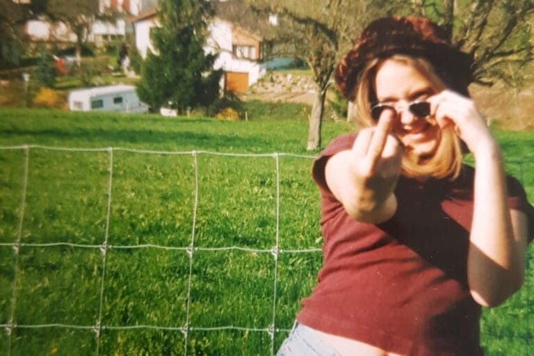 Die Autorin Marah Rikli mit 14 Jahren.