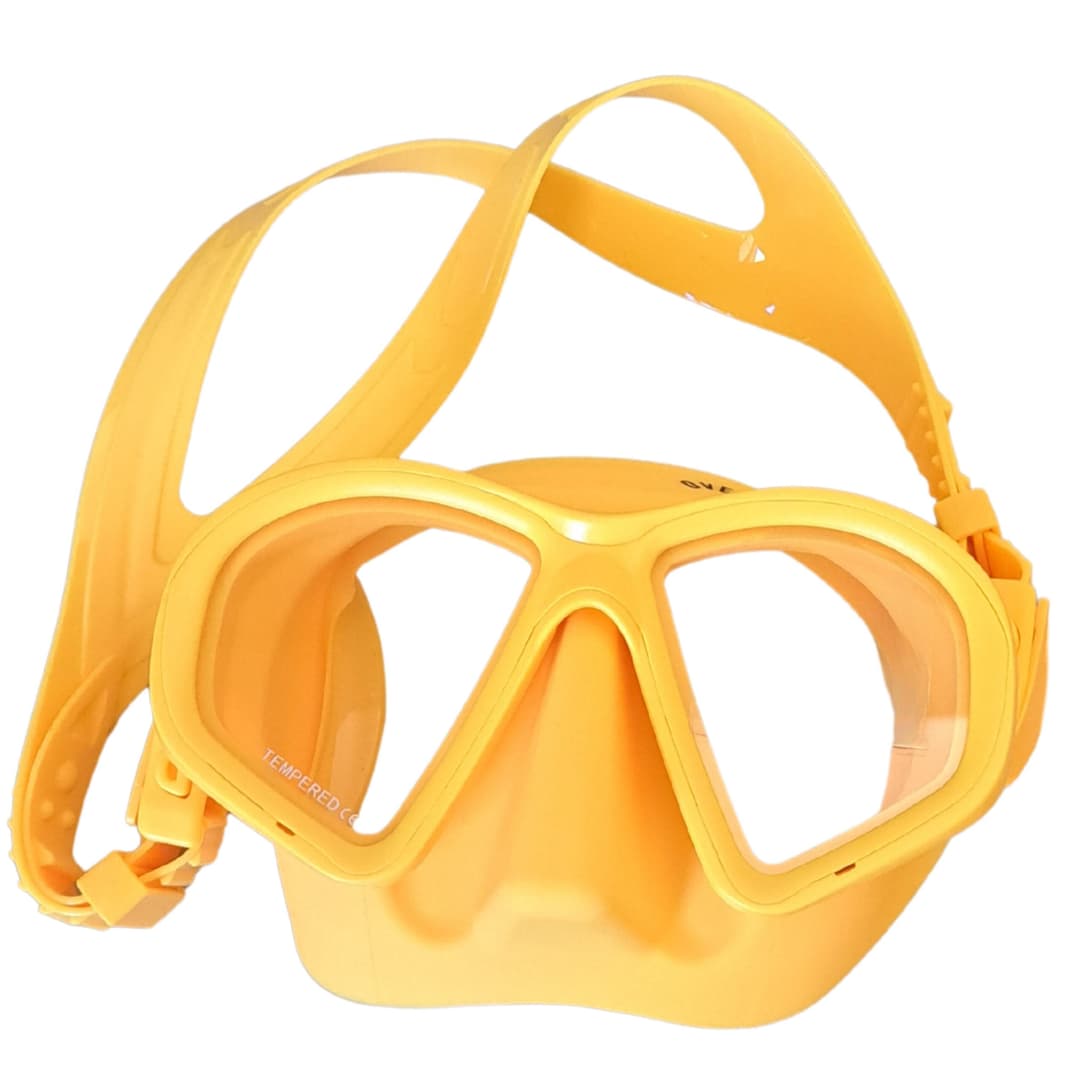 Taucherbrille Keiki Hawaii Kids 6-15J – Lilikoi (gelb)