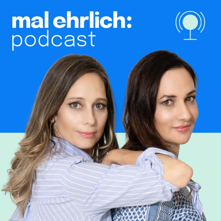 Podcast Episodenlogo mit Anja Wüest und Priska Christen