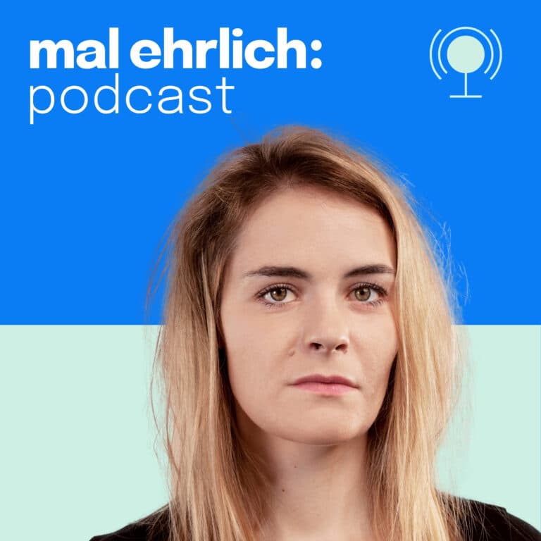 Podcast Episodenlogo mit Hazel Brugger
