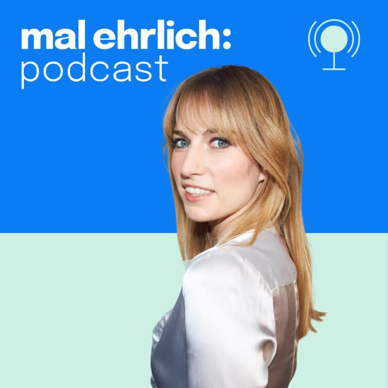 Podcast Episodenlogo mit Jacqueline Krause Blouin