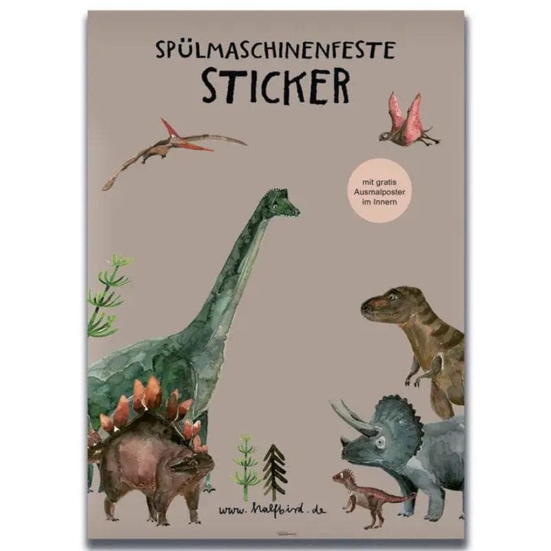 Spülmaschinenfeste Meer-Sticker für Flaschen und Tassen – mit Wal, Otter & Co für mehr Spass und Wiedererkennung.