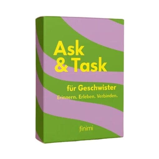 Ask & Task Fragen für Geschwister