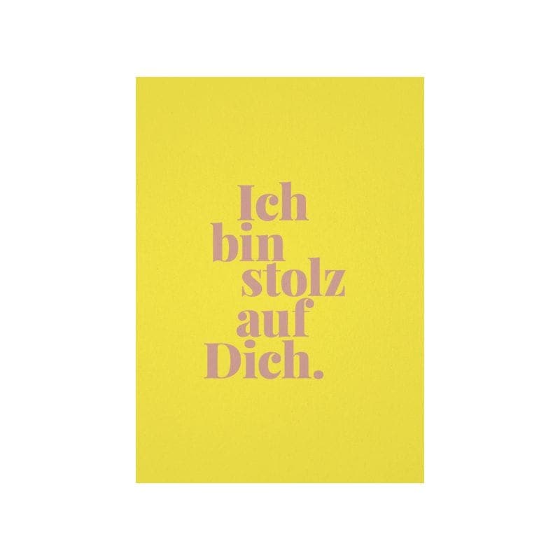 Liebevolle und ehrliche Postkarte – perfekt, um Komplimente zu machen, Danke zu sagen oder einfach mal Herz zu zeigen.