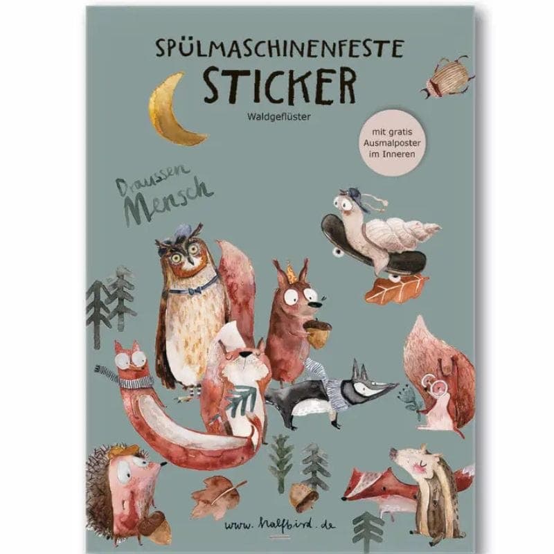Spülmaschinenfeste Sticker für Trinkflaschen, Kindervelos oder alles, was man personalisieren möchte. Auch ein cooles Geschenk!