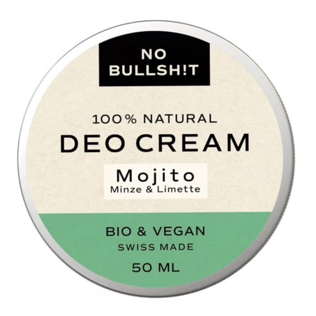 Die pflegende Deo Creme mit Minz-Limetten-Duft schützt natürlich vor Körpergeruch – eine Fingerspitze hält dich den ganzen Tag frisch.