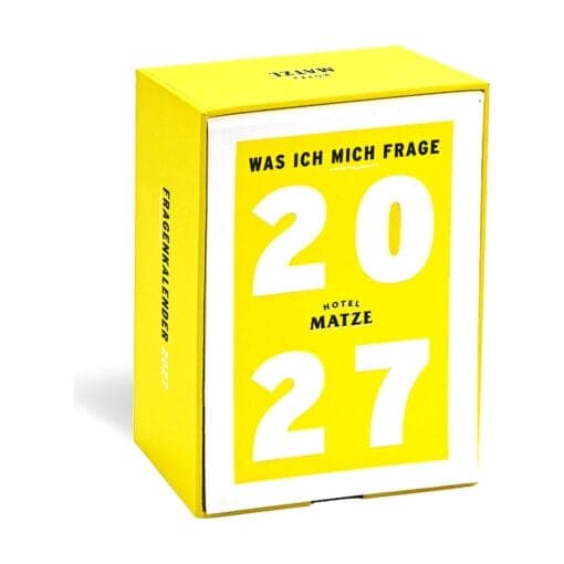 Fragenkalender «Was ich mich frage» 2027
