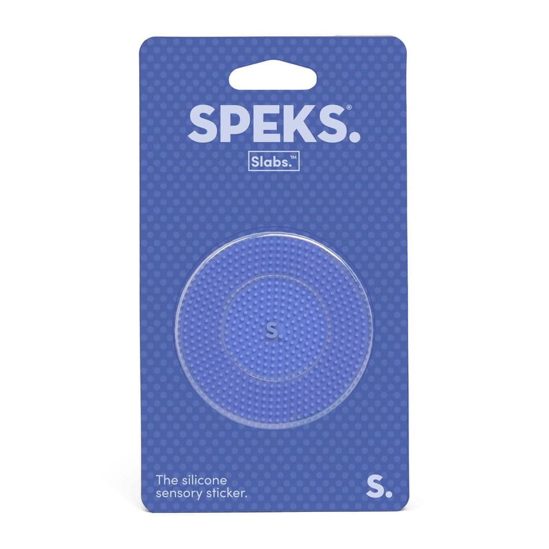 Fidget-Sticker Slabs – Blau Kreis Static