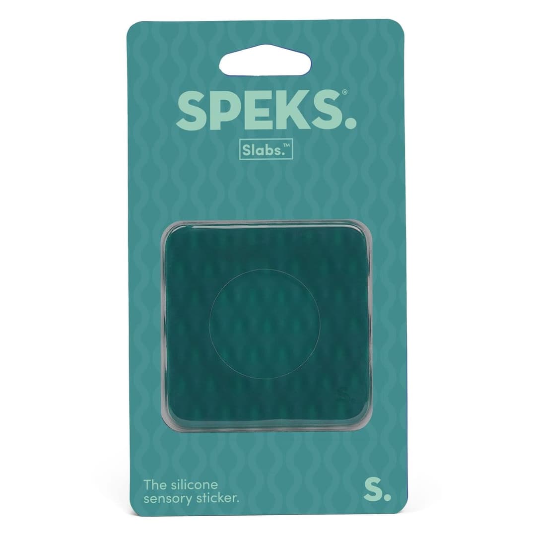 Fidget-Sticker Slabs – Grün Quadrat Mesh