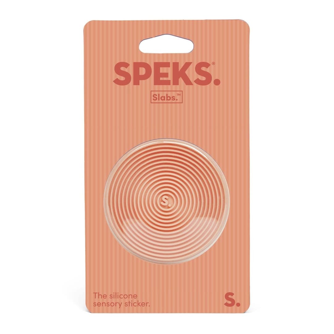 Fidget-Sticker Slabs – Orange Kreis Groove