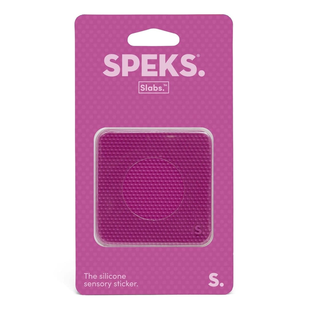 Fidget-Sticker Slabs – Violett Quadrat Static